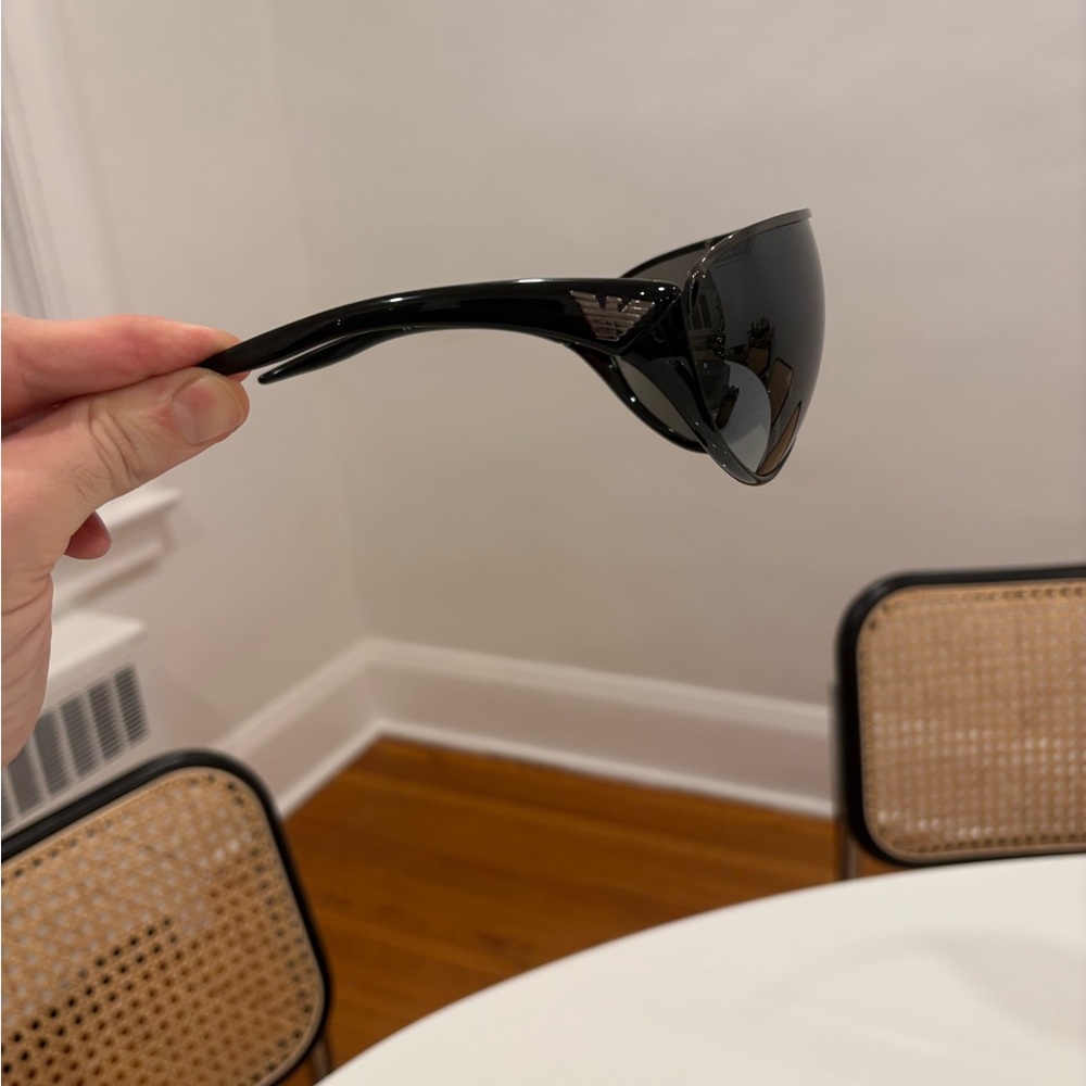 Emporio Armani - EA 9152/S P17 110 - Ski / Wraparound / Shield Sunglasses - Picture 3 of 4